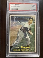 1957 Topps #99 Bob Keegan PSA 7 picture
