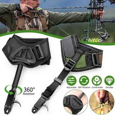 Archery Wrist Release Aid Trigger Adjustable Strap Caliper Compound Bow Hunting picture