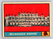 1961 Topps - Milwaukee Braves #463 picture