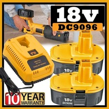 2PACK 18V For Dewalt 18 VOLT XRP Ni-MH 7.0Ah Battery DC9099 DC9096 / Charger picture