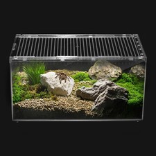 Clear Polycarbonate Stackable Tarantula Enclosure - Optimal Airflow & Visibility picture