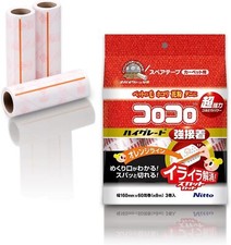 Nitoms CoroCoro Spare Tape, High Grade SC, Strong Adhesion, 60 laps, 3 roll picture