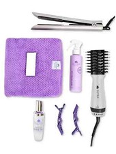 Sutra Limited Edition 7 Pc Styler Bundle Set Blowout Brush Flat Iron Serum Towel picture