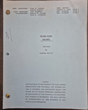 Rare. Knight Rider Script. Knight Rider INSIGHTS. 8/5-18/1983. Vintage. picture