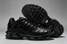 🔥Nike Air Max Plus TN Triple Black Men's Sneakers Size7-12 picture