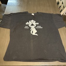 Vintage 1990’s  Harley Davidson XXL Parody Get Your Pipes Cleaned Vintage Shirt picture