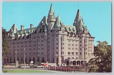 Ottawa, Canada — Château Laurier Hotel, Rideau Street view, Fairmont, Chrome picture