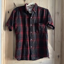 1950s 1960s Vintage Wool Shirt Men’s Japan Single Stitch picture