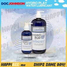TitanMen Hydro Play WATER Lubricant🍯Liquid Lube Wet Gel Backdoor Anal Glide picture