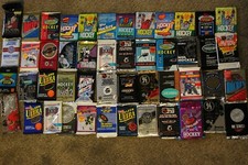 Hockey Card LIQUIDATION - LOT OF 55 OLD VINTAGE HOCKEY CARDS IN UNOPENED PACKS picture