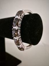 Sterling Silver Oval Hinged Bracelet picture