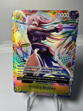 Bandai One Piece CCG Jewelry Bonney OP13-108 SP AA Holo Super Rare EN 10000 picture