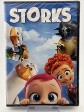 Storks DVD 2016 Widescreen Animation Andy Samberg Katie New Factory Sealed picture