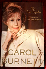 This Time Together Carol Burnett Signed 1st Edition Comedy Memoir Hardcover DJ picture