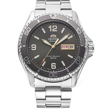 Orient Kamasu Mako III Men's Watch, Gray dial, Stainless Steel RA-AA0819N39B picture