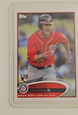 2012 Topps Update Series - Rookie Debut Bryce Harper #US183 (RC) picture