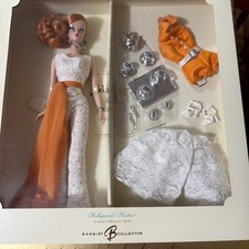 Silkstone Hollywood Hostess Barbie Doll 2007 Mattel #K7900 NRFB Gold Label picture