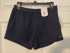 New Xersion Women's Navy Blue  Running  Shorts Size Small NWT picture