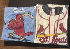 St. Louis Cardinals SGA Hockey Jersey And Hoodie - Size M picture