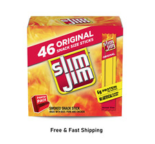 Slim Jim Smoked Snack Sticks with Beef, Pork & Chicken - Pack of 46 picture
