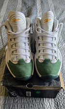 Reebok Packer Shoes x Question Mid “For Player Use Only” White/Green V53579 picture