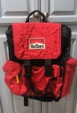 VTG 1990s Marlboro Adventure Team Backpack Gorpcore Hiking Camping Trail Bag XL picture
