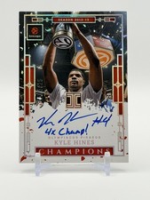 2025-26 Panini EuroLeague BK Kyle Hines Impeccable Champions Autograph 04/25 picture