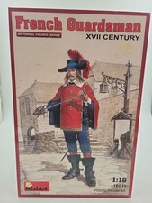 Miniart 1/16 French Guard Plastic Model Historical Figure Series NOS  picture