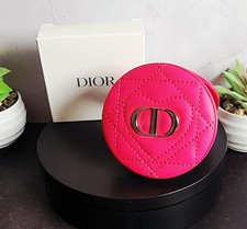 DIOR Beauty Double Compact Mirror Pink Cannage Logo GWP New w/ Box picture