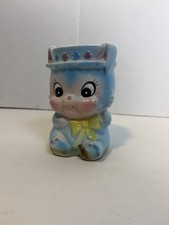 DARLING Vintage E.O. Brody Anthropomorphic Easter Bunny Rabbit Planter Baby picture