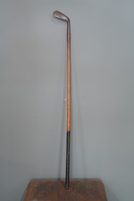 Antique Hickory wood Shaft Golf club Herd and Herd Iron Special Vintage picture