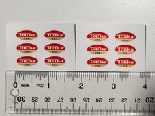 Tiny Tonka Truck Original Oval Sticker Years 1970-1973 Tiny Tonka Logo picture