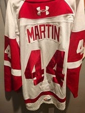Nashville Predators Brady Martin Game Worn And Signed Soo Greyhounds Jersey picture