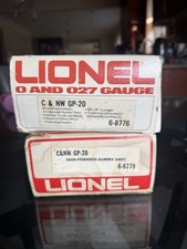 Lionel C&NW GP-20 Diesel Locomotive & Dummy Unit Set – O/O27 Gaug6-8776 & 6-8779 picture