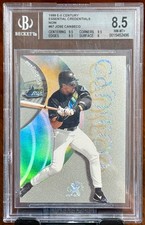 1999 Skybox E-X Century Jose Canseco #67 Essential Credentials NOW /67 RARE picture