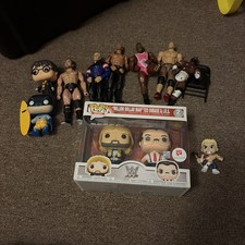 WWE Huge Figure Lot Wrestling Figures Accessories Mattel EliteJakks Mattel Lot picture