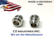 AN10, 10 AN, 10AN QTY:50 MALE BILLET 6061T6 ALUMINUM WELD ON FITTING BUNG picture