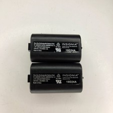 2x Insignia Xbox One Rechargeable Battery Packs 2.4V NIMH - 19D24A picture