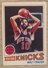 1977/78 Topps Basketball -#129 Walt Frazier - New York Knicks - ex condition picture