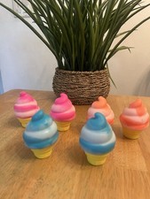 Needoh Nice Cream- Brand New, Taken Out Of Box But Never Used. Blue Pink Orange picture