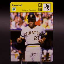 2005 Leaf Sportscasters Roberto Clemente #40 /35 Pittsburgh Pirates HOF Card picture