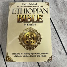 Faith Made Complete Ethiopian Bible in English 88 Books Paperback ** Sealed ** picture