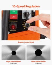 1450W 12500N Portable 850RPM 1.6