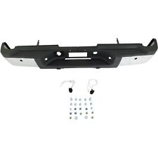 Step Bumper For 2007-2010 GMC Sierra 2500 HD With Parking Aid Sensor Holes Rear picture