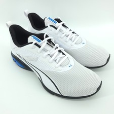 Puma Mens Neutron Running Shoes Mesh White Royal Blue Size 12 NWOB picture