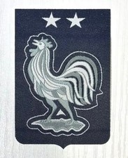 FRANCE FFF (FRANCE FOOTBALL FEDERATION) ULTRA SLIM IRON-ON SOCCER PATCH... picture