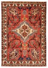 Traditional Vintage Hand-Knotted Area Rug 4'11