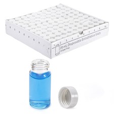 100/500Pcs 20ml Scintillation Vials Transparent Borosilicate Glass Counting Vial picture