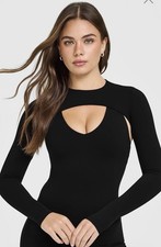NWT🎀ONER ACTIVE🎀XX-LARGE🎀SOFTMOTION SHRUG COVER🎀BLACK🎀STRETCH🎀LONG SLEEVES picture