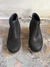 Dansko Maria Black Nubuck Leather Ankle Boots – US 7.5–8 / EU 38 picture